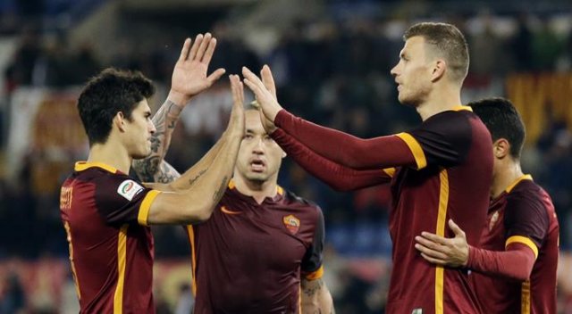 Roma'dan gol yağmuru Roma'dan gol yağmuru