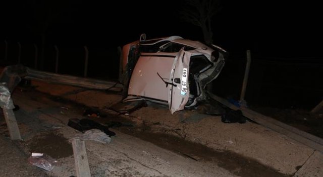 Ankara'da feci kaza, 2 kişi hayatını kaybetti