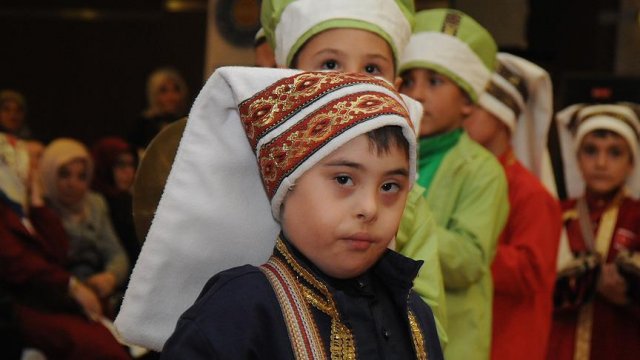 Down sendromlulardan &#039;Bu hayatta biz de varız&#039; mesajı