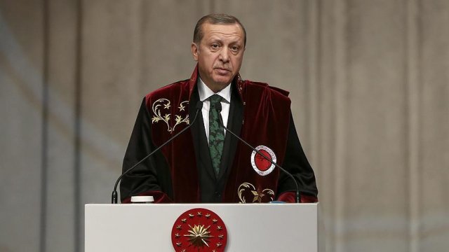 Erdoğan: Terör örgütünün güvendiği dağlar devrilmeye başladı Erdoğan: Terör örgütünün güvendiği dağlar devrilmeye başladı