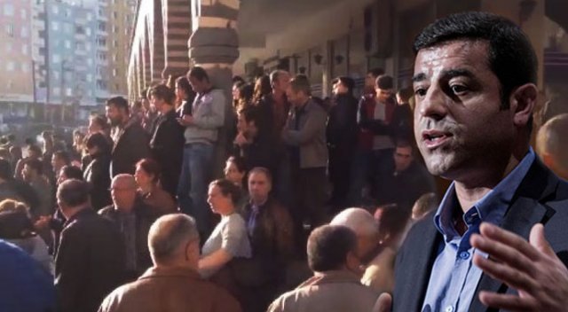 HDP'lilerden Diyarbakır'da savaş sloganları!