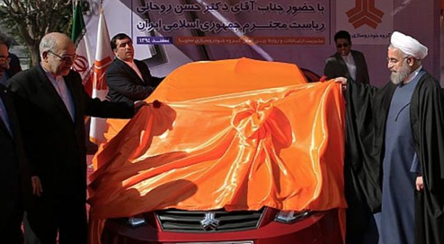 İran yerli otomobil üretti