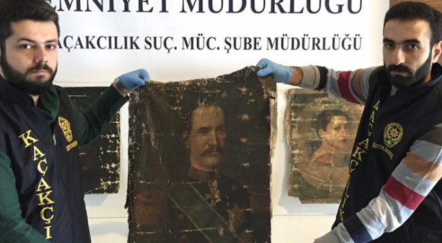 İstanbul polisinden tablo operasyonu İstanbul polisinden tablo operasyonu