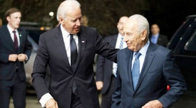 Joe Biden İsrail'de Perez ile görüştü