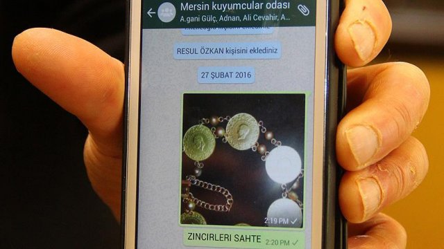 Sahte altın dolandırıcılarına &#039;WhatsApp&#039;lı önlem