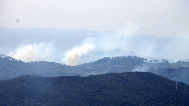 Türkmendağı ve Cebel Ekrad'a top ateşi yeniden başladı