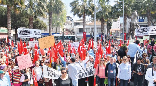 Dikili’de mülteci tartışması