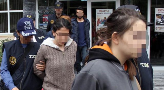 Samsun&#039;daki operasyonda 7 PKK yandaşı öğrenci adliyeye sevk edildi