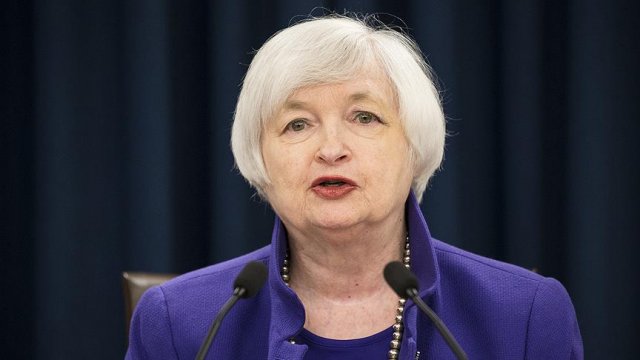 Fed Başkanı Yellen'den faiz açıklaması Fed Başkanı Yellen'den faiz açıklaması
