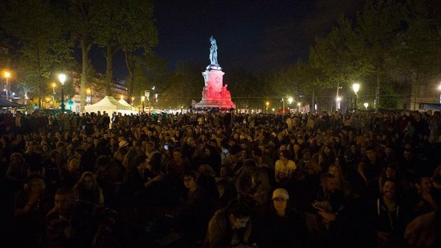 Fransa&#039;da &#039;Gece Ayakta&#039; eylemlerine uluslararası destek çağrısı