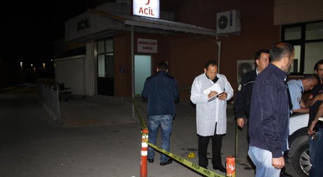 Kandın güvenlik hastanede bacağından vuruldu Kandın güvenlik hastanede bacağından vuruldu