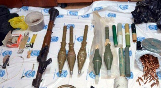 Van'daki terör operasyonunda roketatarlar ele geçirildi Van'daki terör operasyonunda roketatarlar ele geçirildi