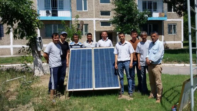 Ahmet Yesevi Üniversitesinin güneş enerjisine Türk imzası Ahmet Yesevi Üniversitesinin güneş enerjisine Türk imzası
