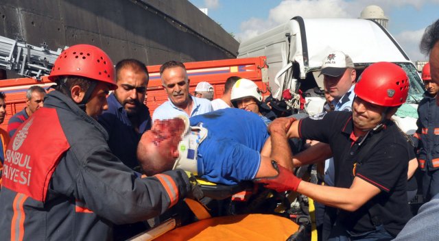 İstanbul&#039;da feci kaza