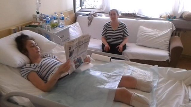 Burun ameliyatı için gitti ayakları kesildi Burun ameliyatı için gitti ayakları kesildi