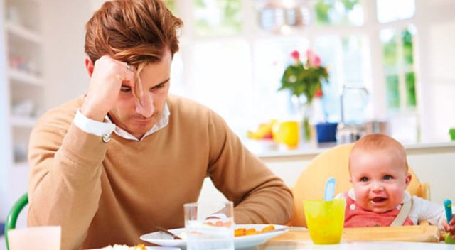 Erkekler de doğum sonrası depresyonda Erkekler de doğum sonrası depresyonda