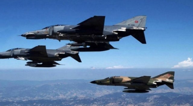 Kuzey Irak'a hava harekatı: 9 terörist öldürüldü Kuzey Irak'a hava harekatı: 9 terörist öldürüldü
