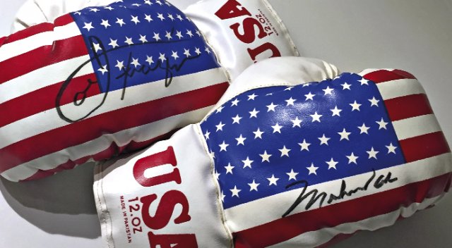 Muhammed Ali’nin eldivenleri İstanbul’da