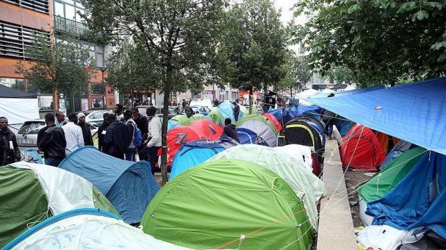 Paris’te sığınmacı kampında tüberküloz alarmı
