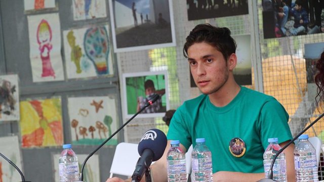 Suriyeli sığınmacı Makedonya'da yeni bir hayat kurdu Suriyeli sığınmacı Makedonya'da yeni bir hayat kurdu