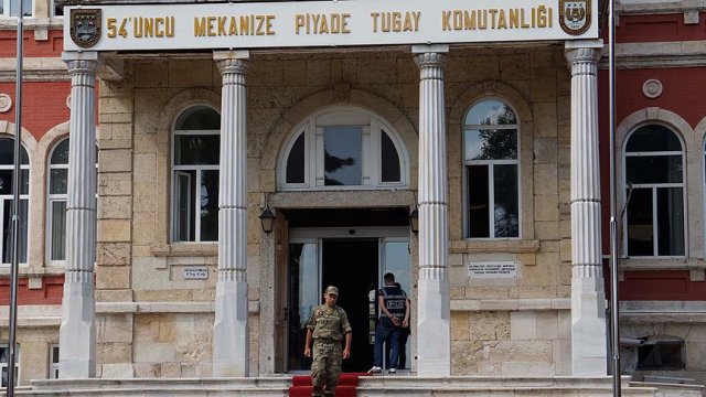 54. Mekanize Piyade Tugay Komutanlığı'nda arama yapıldı