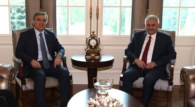 Başbakan Yıldırım, 11. Cumhurbaşkanı Gül ile görüştü