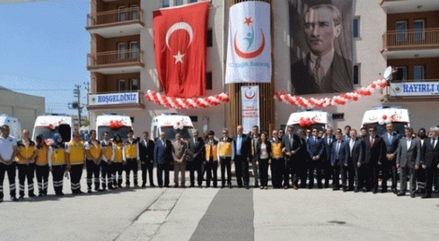 Bolu valiliği önünde şüpheli ambulans alarmı Bolu valiliği önünde şüpheli ambulans alarmı