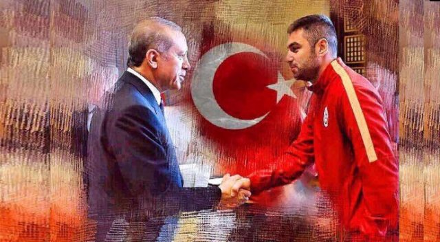 Burak Yılmaz&#039;dan Cumhurbaşkanı&#039;na: Sonuna kadar...