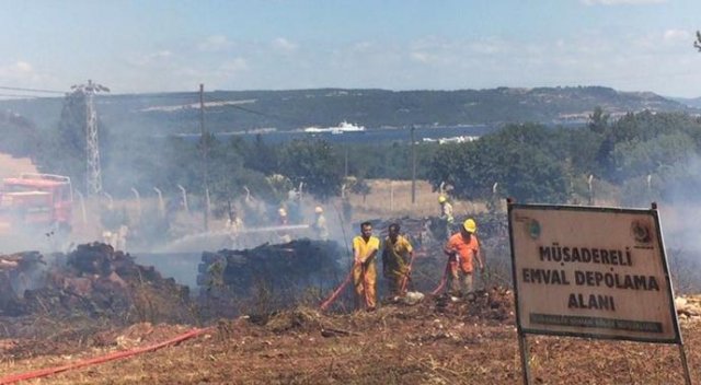 Çanakkale alev alev yanıyor Çanakkale alev alev yanıyor
