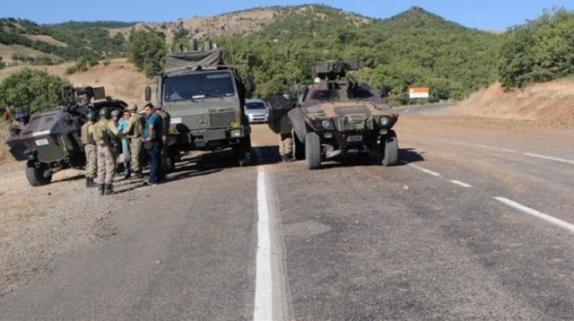 Çukurca&#039;da askeri konvoya saldırı