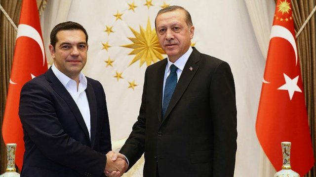 Cumhurbaşkanı Erdoğan, Çipras ile telefonda görüştü