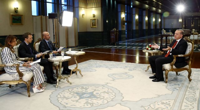 Cumhurbaşkanı Erdoğan Reuters'a konuştu