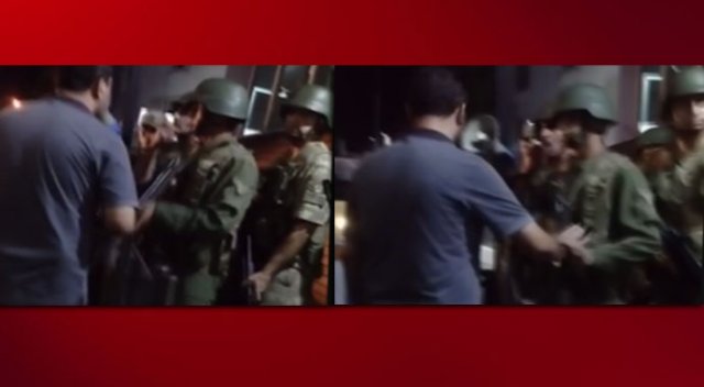 Darbeci askerlerin Bayrampaşa Çevik Kuvvet’e baskın görüntüleri