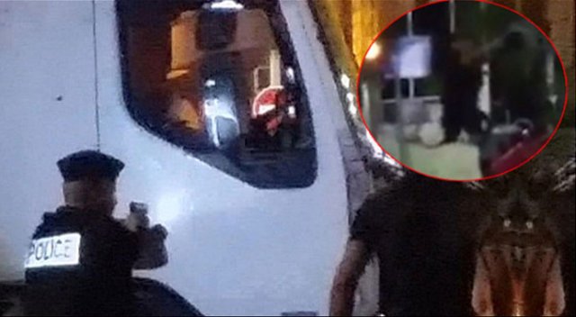 Fransa'yı yasa boğan teröristin vurulma anı