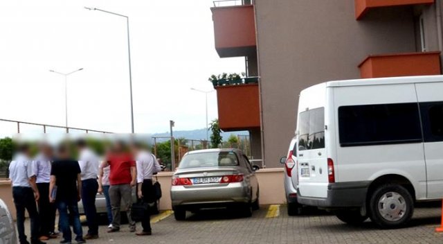 Giresun'da açığa alınan polislerin evinde arama Giresun'da açığa alınan polislerin evinde arama