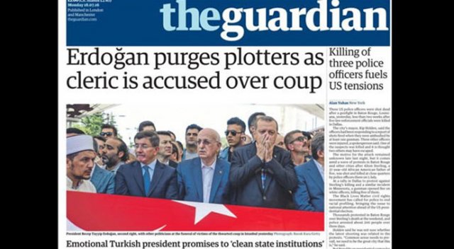 İngiliz basını: 'Erdoğan iktidarı elinde topluyor'