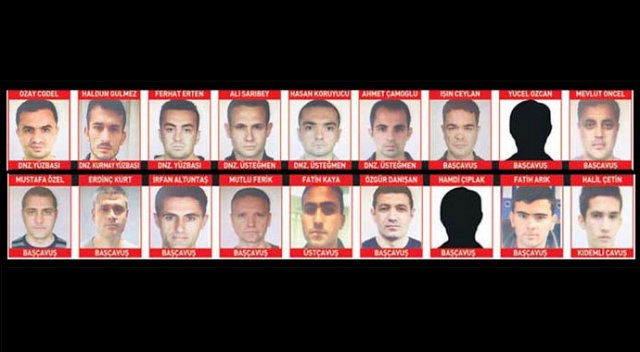 İşte Cumhurbaşkanına suikast düzenleyen darbeciler!