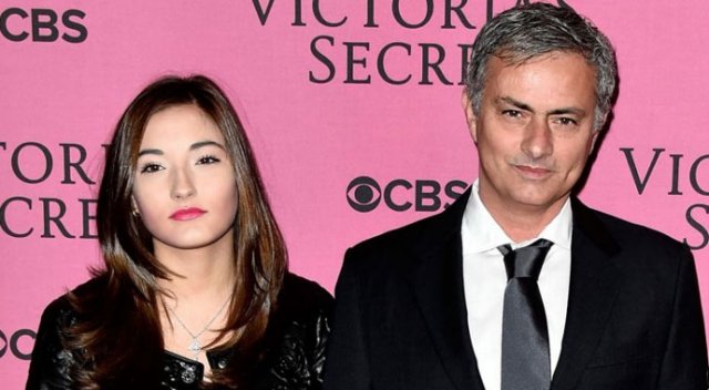 Kızından Mourinho'yu çıldırtıcak hareket Kızından Mourinho'yu çıldırtıcak hareket