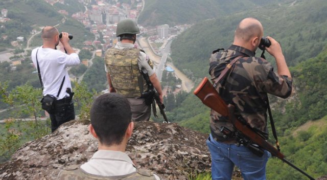 Maçka’da terörist avı Maçka’da terörist avı