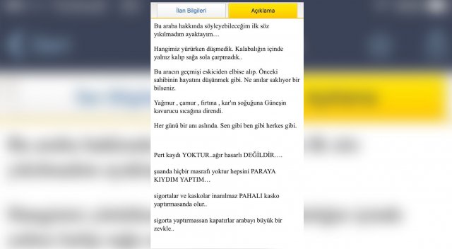 Öyle bir ilan verdi ki değerinin 5 bin TL üzerine sattı Öyle bir ilan verdi ki değerinin 5 bin TL üzerine sattı