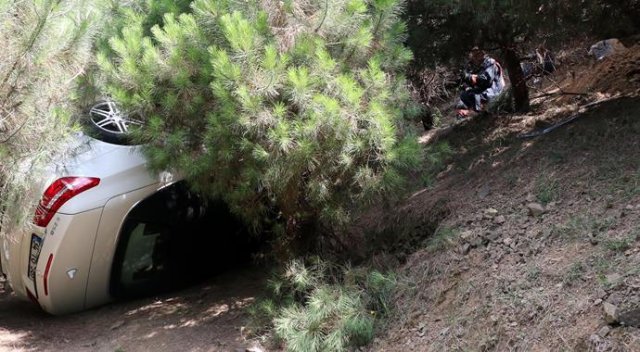 Zincirlikuyu mezarlığında trajik kaza