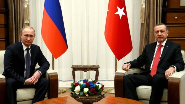 Erdoğan ve Putin bir araya geldi Erdoğan ve Putin bir araya geldi