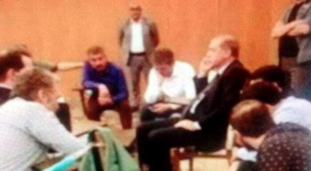 Cumhurbaşkanı'nın 15 Temmuz'daki ilk karesi Cumhurbaşkanı'nın 15 Temmuz'daki ilk karesi
