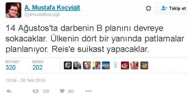 FETÖ'nün '14 ağustos' algısının sırrı ortaya çıktı