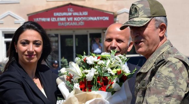 Genelkurmay Başkanı Orgeneral Akar, Erzurum’da