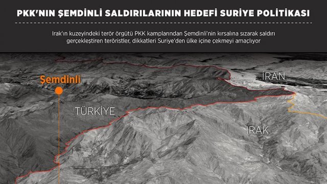 PKK'nın Şemdinli saldırılarının hedefi Suriye politikası PKK'nın Şemdinli saldırılarının hedefi Suriye politikası