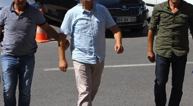 Samsun'da 26 polis ve 2 öğretmen gözaltına alındı Samsun'da 26 polis ve 2 öğretmen gözaltına alındı