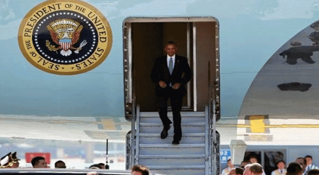 ABD Başkanı Obama'yı Çin'de böyle karşıladılar