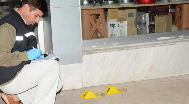 Aksaray&#039;da dükkana tüfekli saldırı