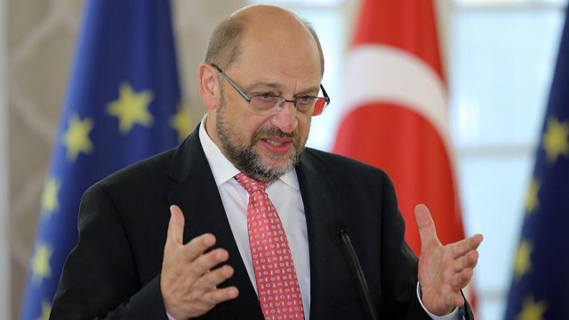 AP Başkanı Schulz: AP'nin Türkiye demokrasisine olan desteği açık AP Başkanı Schulz: AP'nin Türkiye demokrasisine olan desteği açık